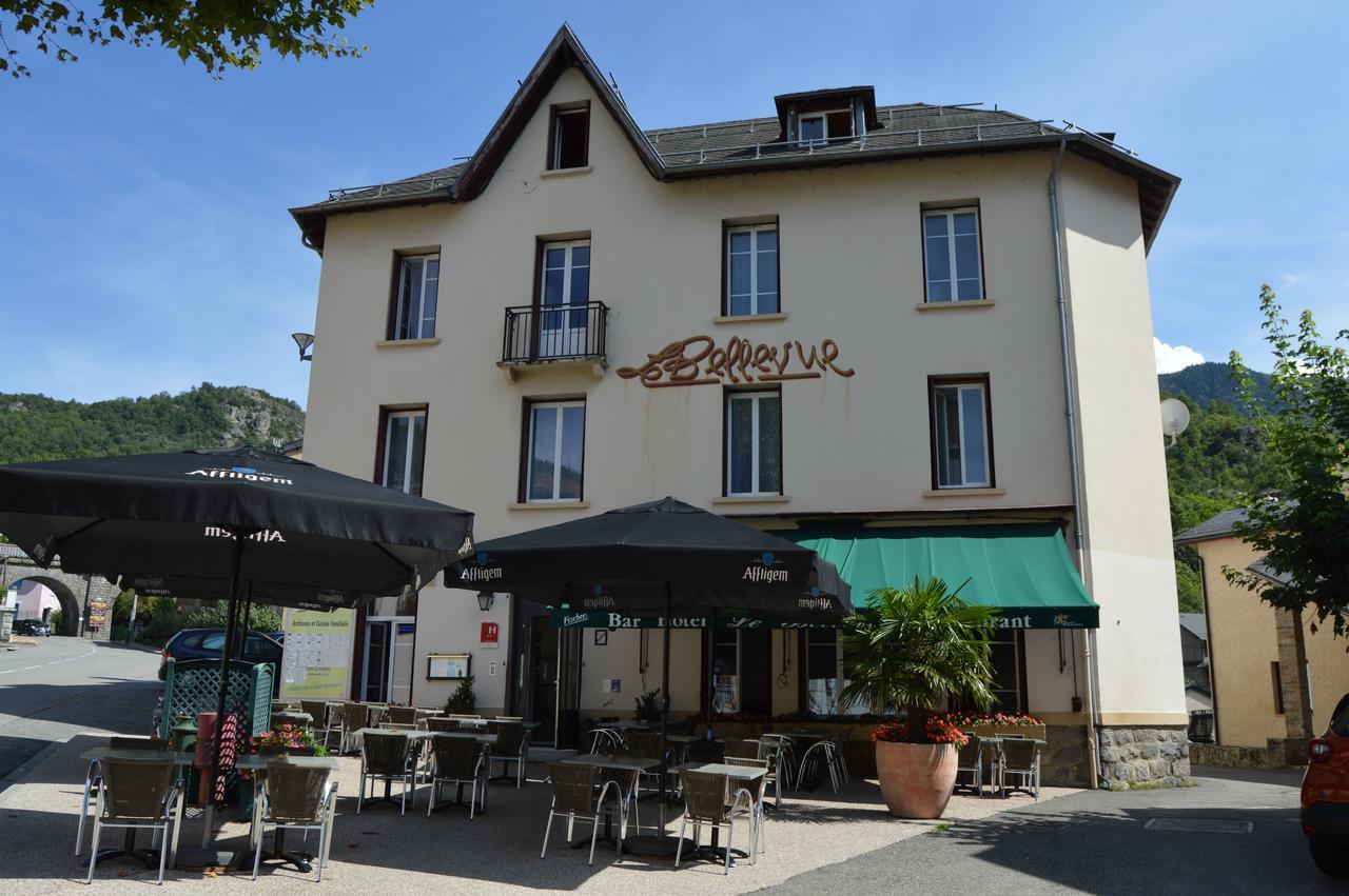 Hotel Restaurant Le Bellevue Ax-les-Thermes Exterior photo